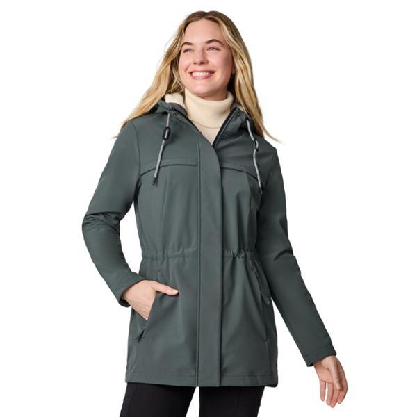 Super Softshell Long Anorak by FREE COUNTRY