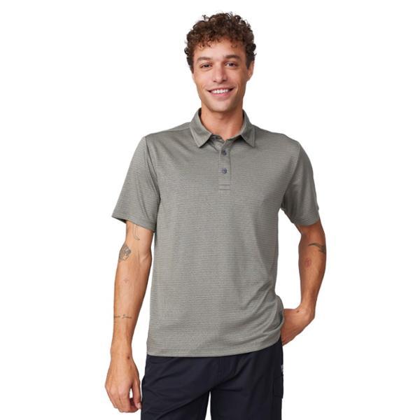 Tech Jacquard Short-Sleeve Polo Shirt by FREE COUNTRY