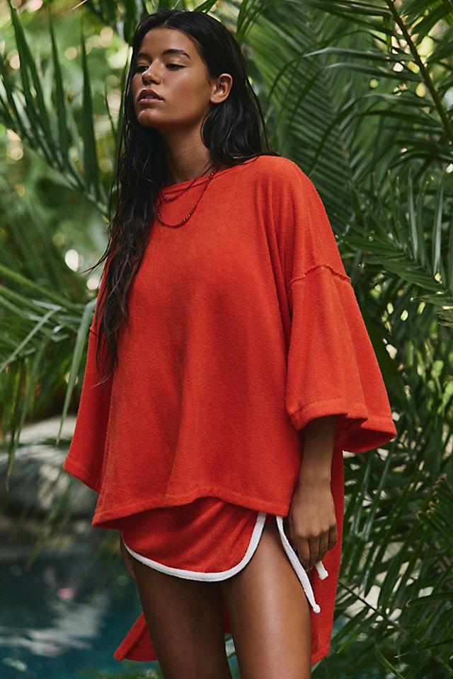 Backseat Terry Pullover by FREE-EST | FREE PEOPLE