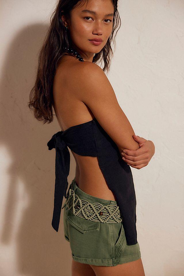 Bernadette Linen Top by FREE-EST | FREE PEOPLE