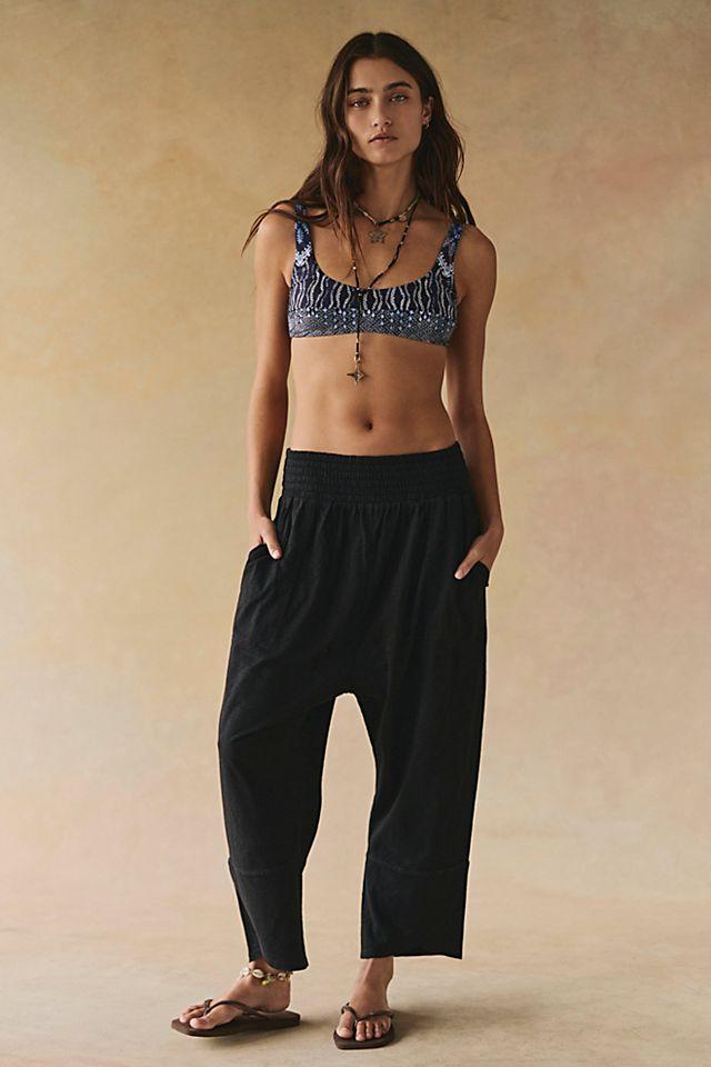 Chillaxing Cotton Harem Pants by FREE-EST | FREE PEOPLE