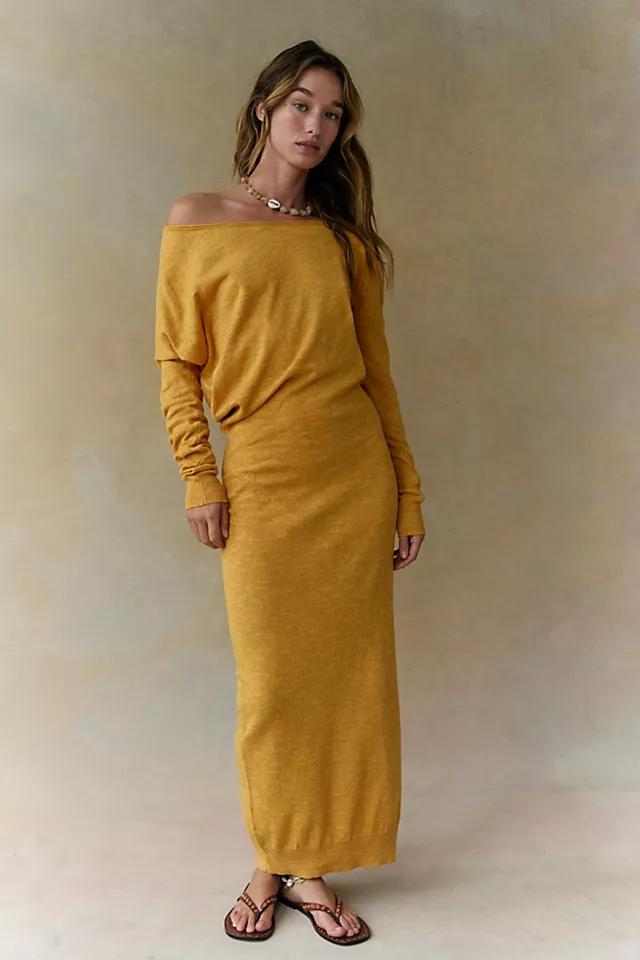 Hollis Sweater Midi Dress by FREE-EST | FREE PEOPLE
