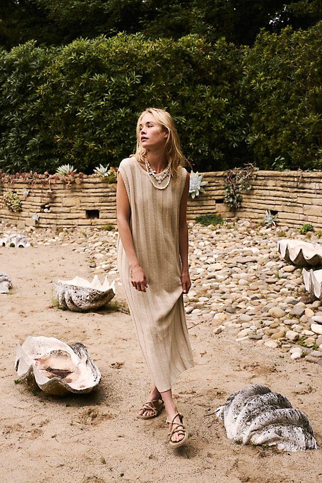 Theo Midi Sweater Dress by FREE-EST | FREE PEOPLE