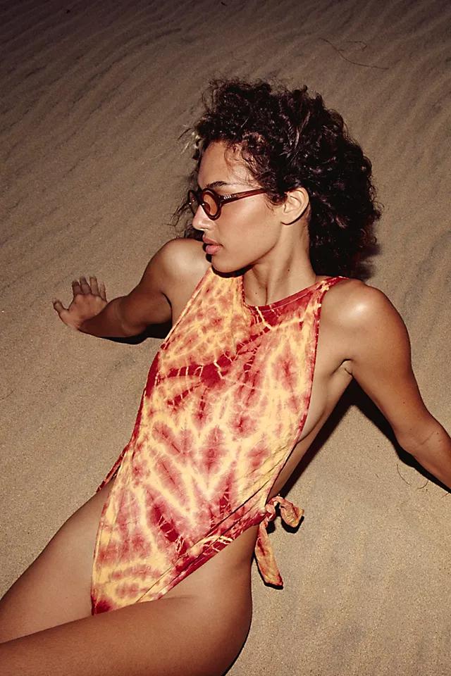 free-est Pamela Tie-Dye One-Piece Swimsuit by FREE-EST | FREE PEOPLE