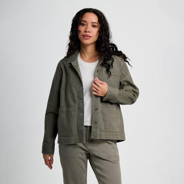 Folly Twill Chore Coat by FREE FLY