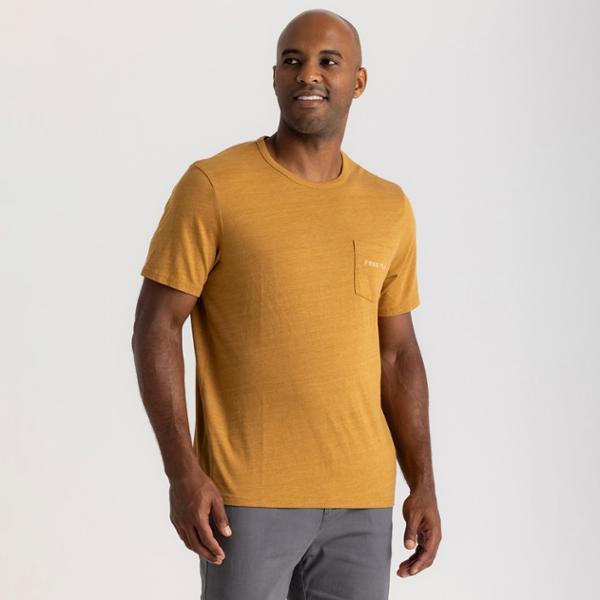 Salt and Sun Pocket T-Shirt by FREE FLY
