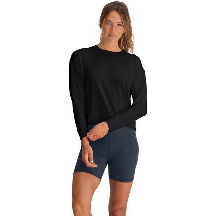 Shade Crossover Long-Sleeve Top by FREE FLY