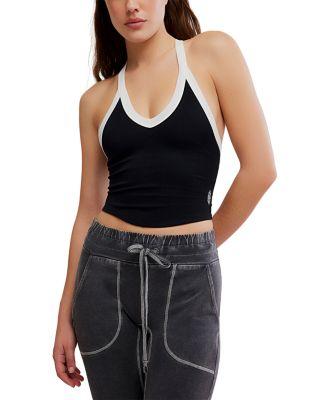All Clear V Neck Colorblocked Top by FREE PEOPLE