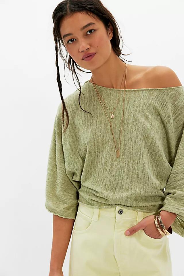 Amber Breeze Off-The-Shoulder Sweater by FREE PEOPLE