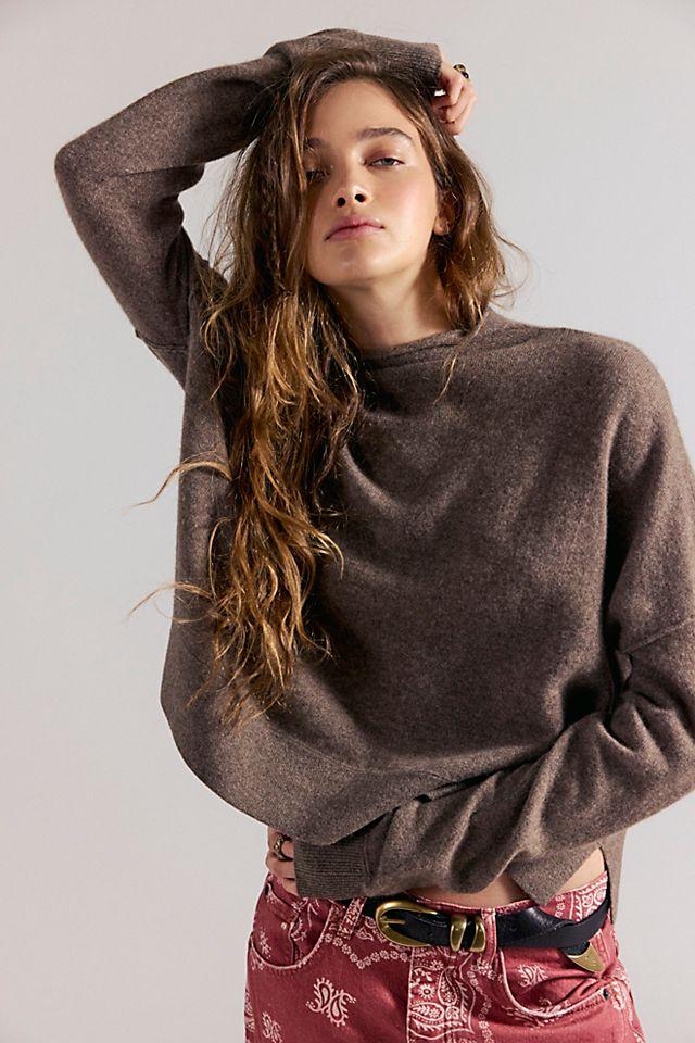 Ambrose Cashmere Turtleneck Sweater by FREE PEOPLE