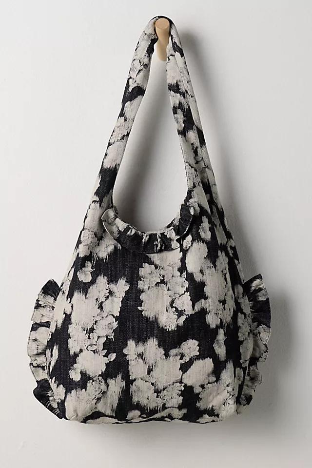 Anna Sui Rose Illusion Ruffle Bag by FREE PEOPLE