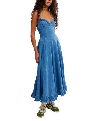 Another Season Midi Dress by FREE PEOPLE
