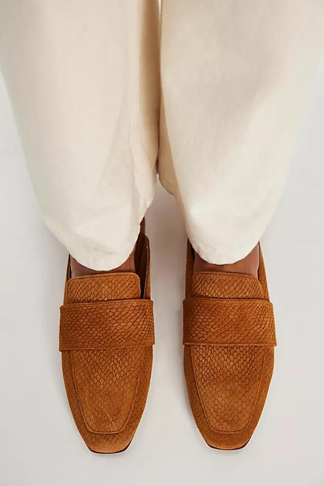 At Ease Embossed Loafers by FREE PEOPLE