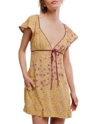 Backroads Mini Dress by FREE PEOPLE