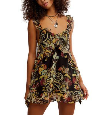 Bali Flora Mini Dress by FREE PEOPLE