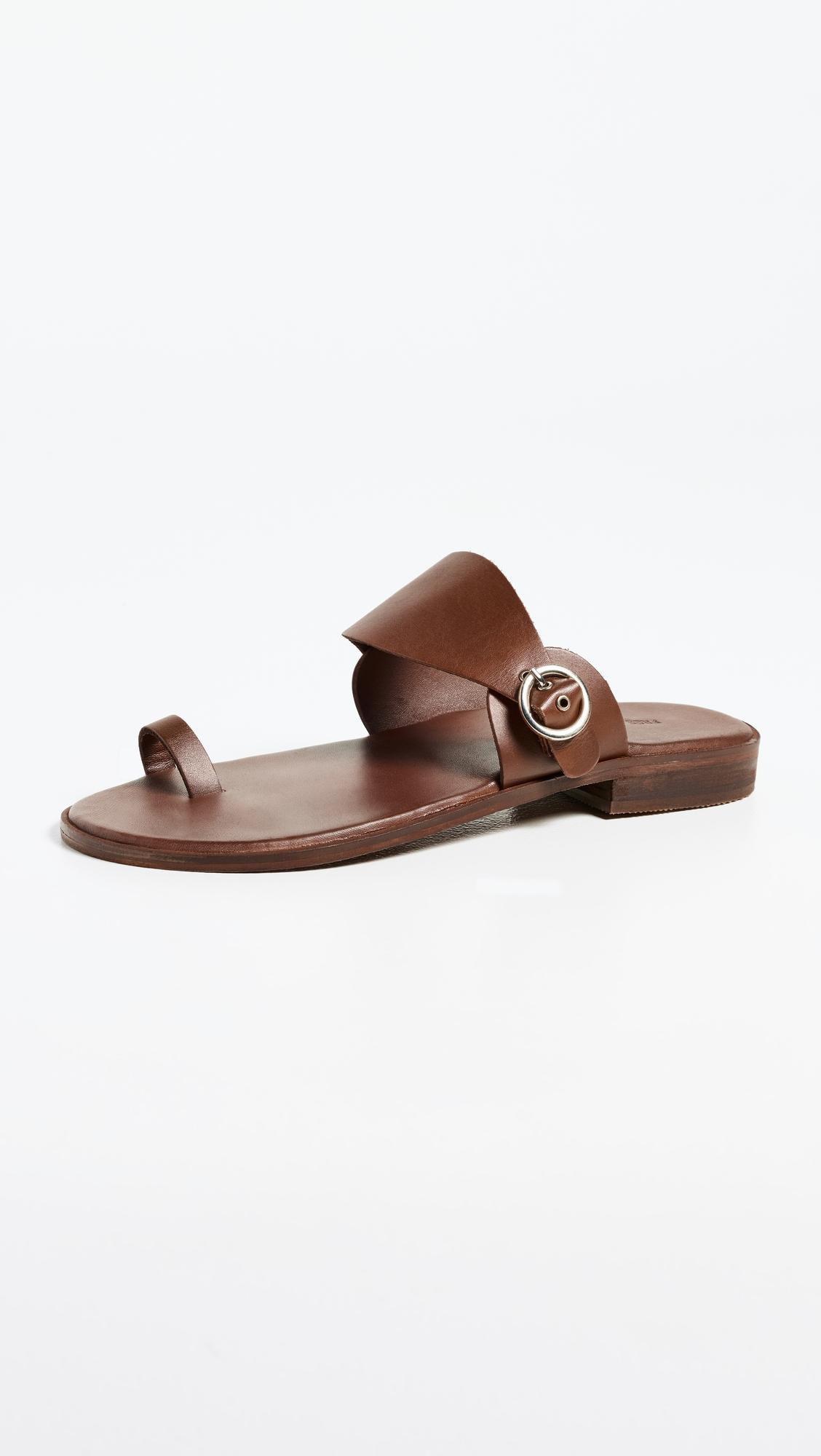 Barcelona Slip On Sandals by FREE PEOPLE