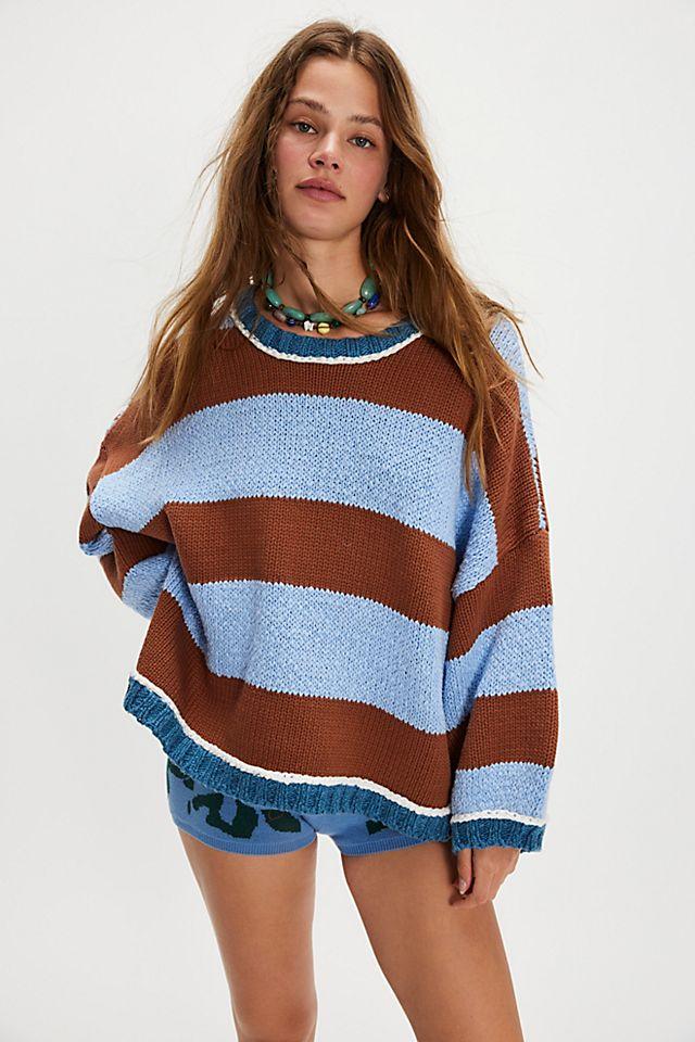 Beach Ball Chic Pullover by FREE PEOPLE