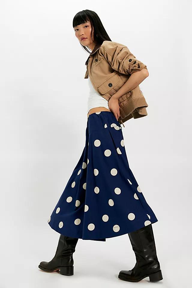 Betty Drop-Waist Midi Skirt by FREE PEOPLE