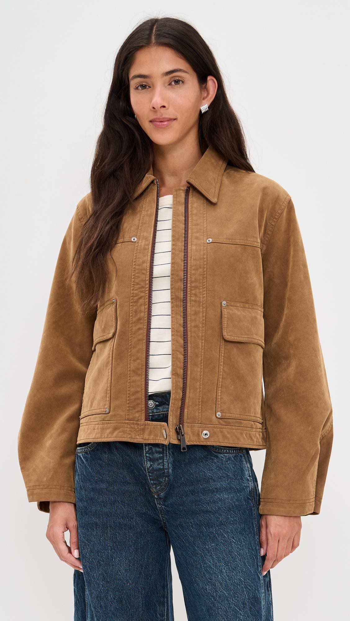 Blair Faux Suede Jacket by FREE PEOPLE