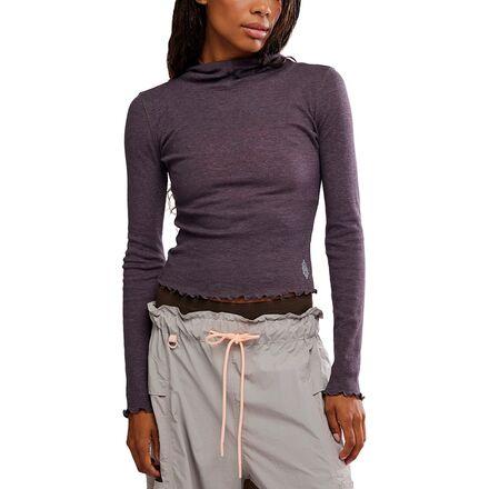 Breathe Easy Long-Sleeve Shirt by FREE PEOPLE