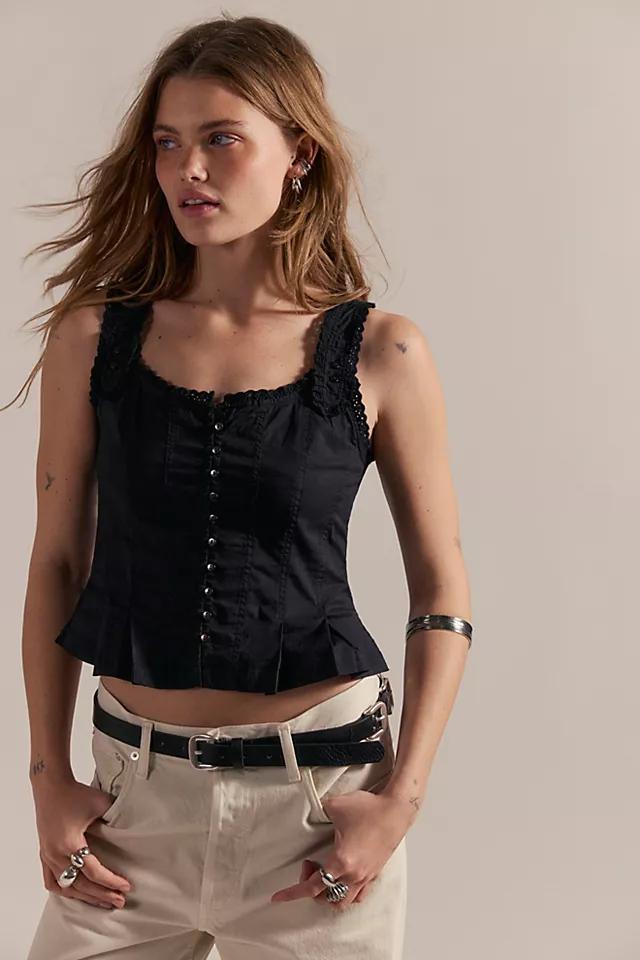 Bridgette Corset Top by FREE PEOPLE