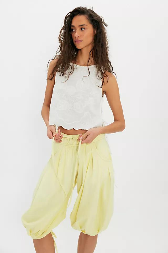 Calle Balloon Crop Pull-On Pants by FREE PEOPLE
