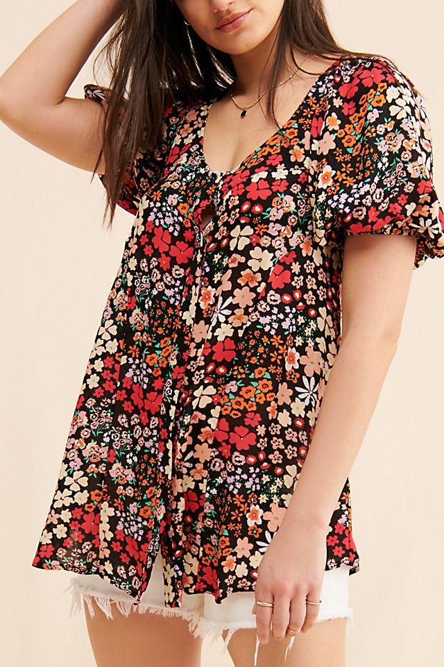 Callie Printed Tunic by FREE PEOPLE