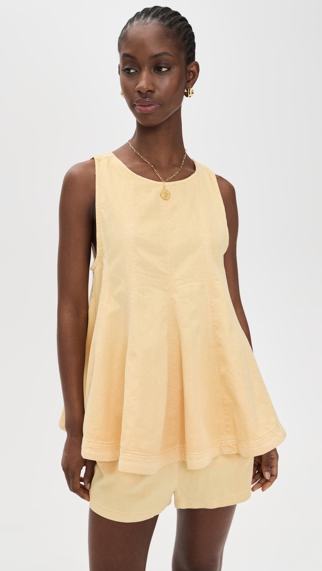 Cassius Denim Matching Set by FREE PEOPLE