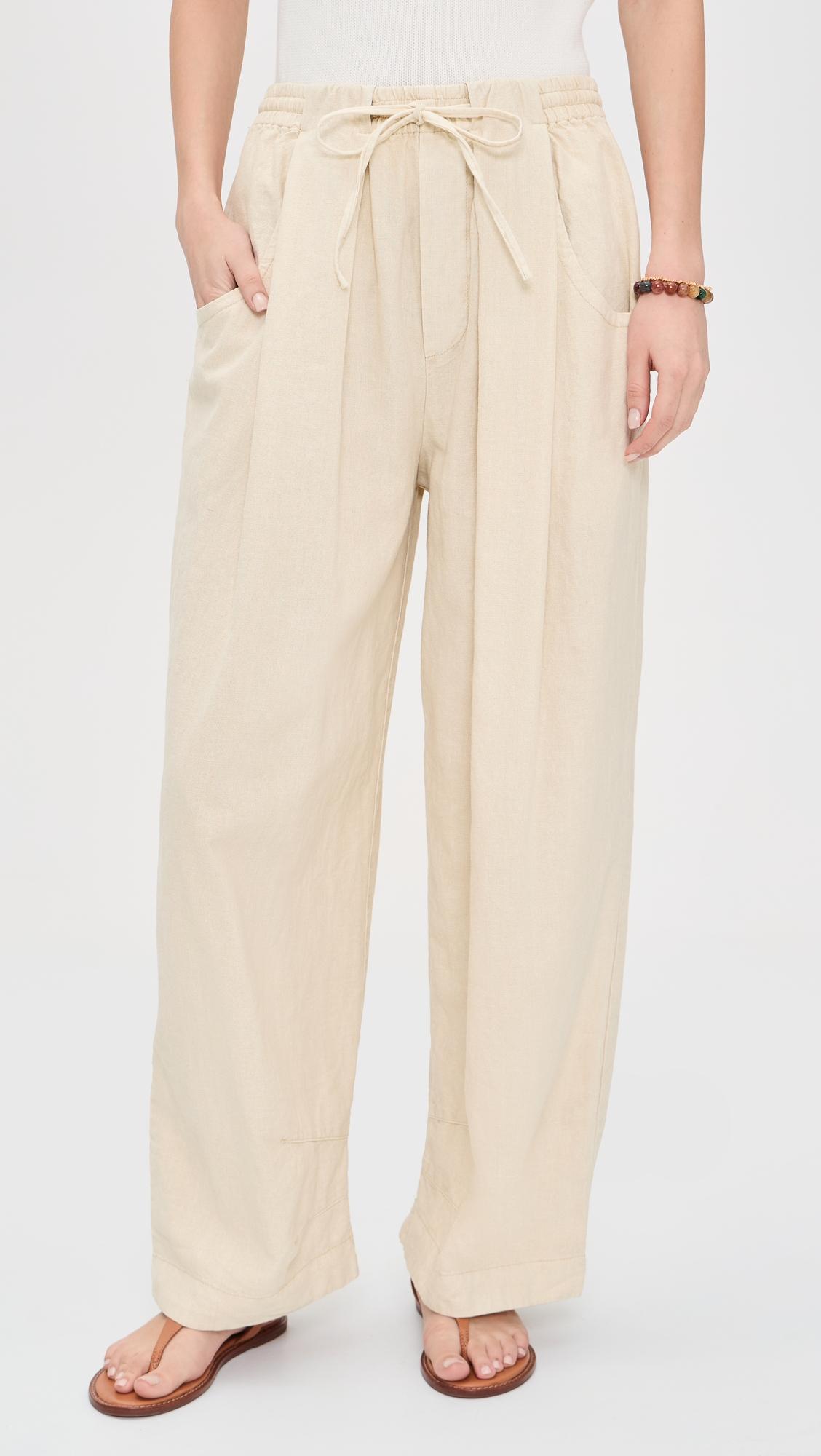 Chambers Laid Back Pull On Pants by FREE PEOPLE