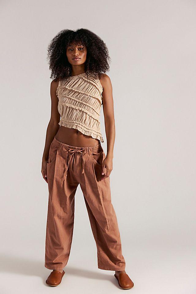 Chambers Laidback Pull-On Pants by FREE PEOPLE