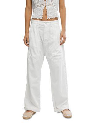 Clover Dropped Pants by FREE PEOPLE