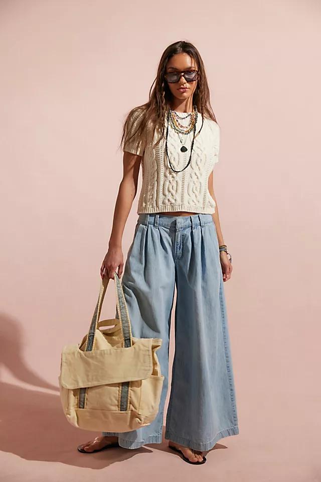 Cordes Canvas Tote by FREE PEOPLE