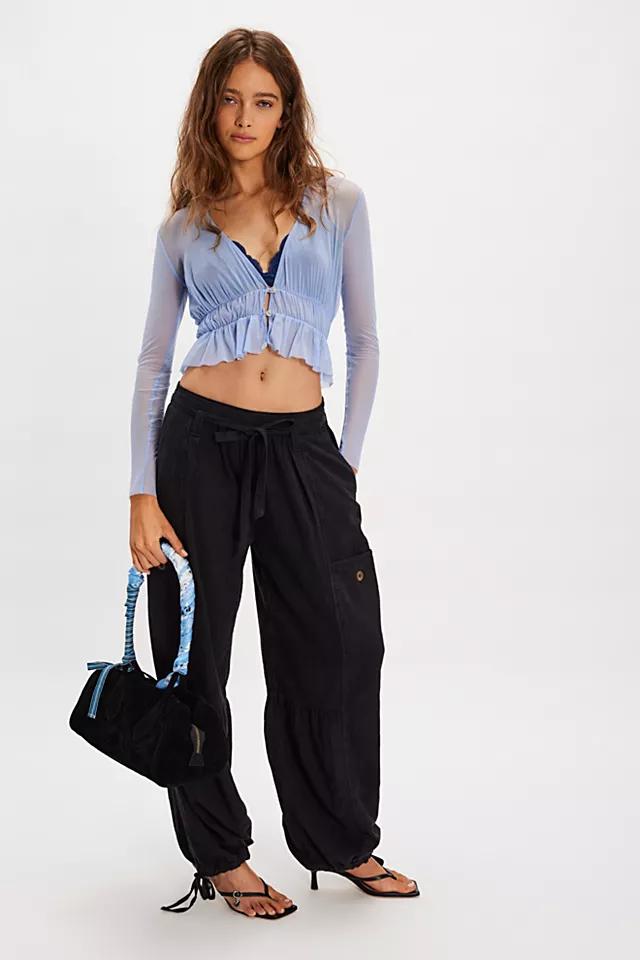 Costa Linen Solid Pants by FREE PEOPLE