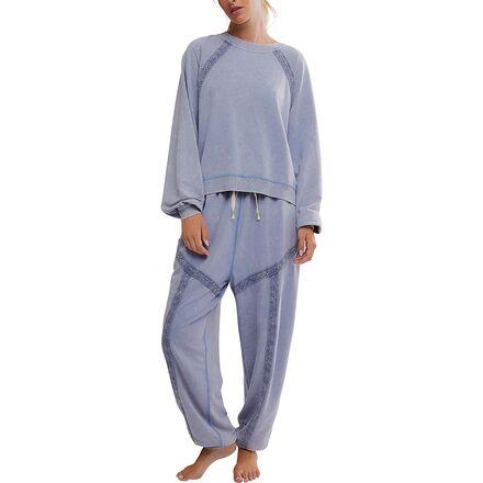 Couch Club Pj Set by FREE PEOPLE