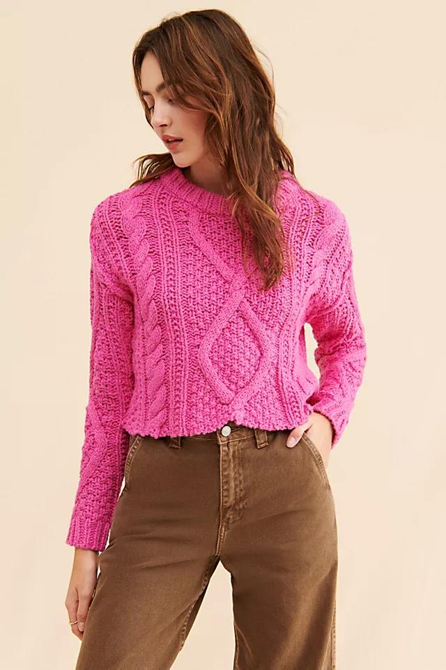 Cutting Edge Cable Pullover by FREE PEOPLE Cutting Edge Cable Pullover by FREE PEOPLE