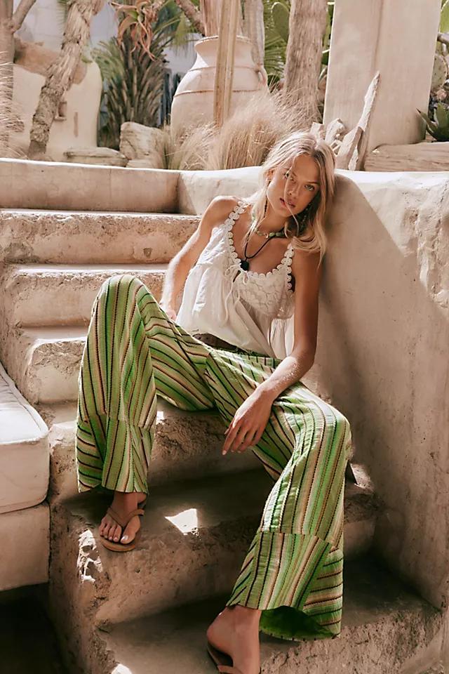 Day's End Stripe Pants by FREE PEOPLE