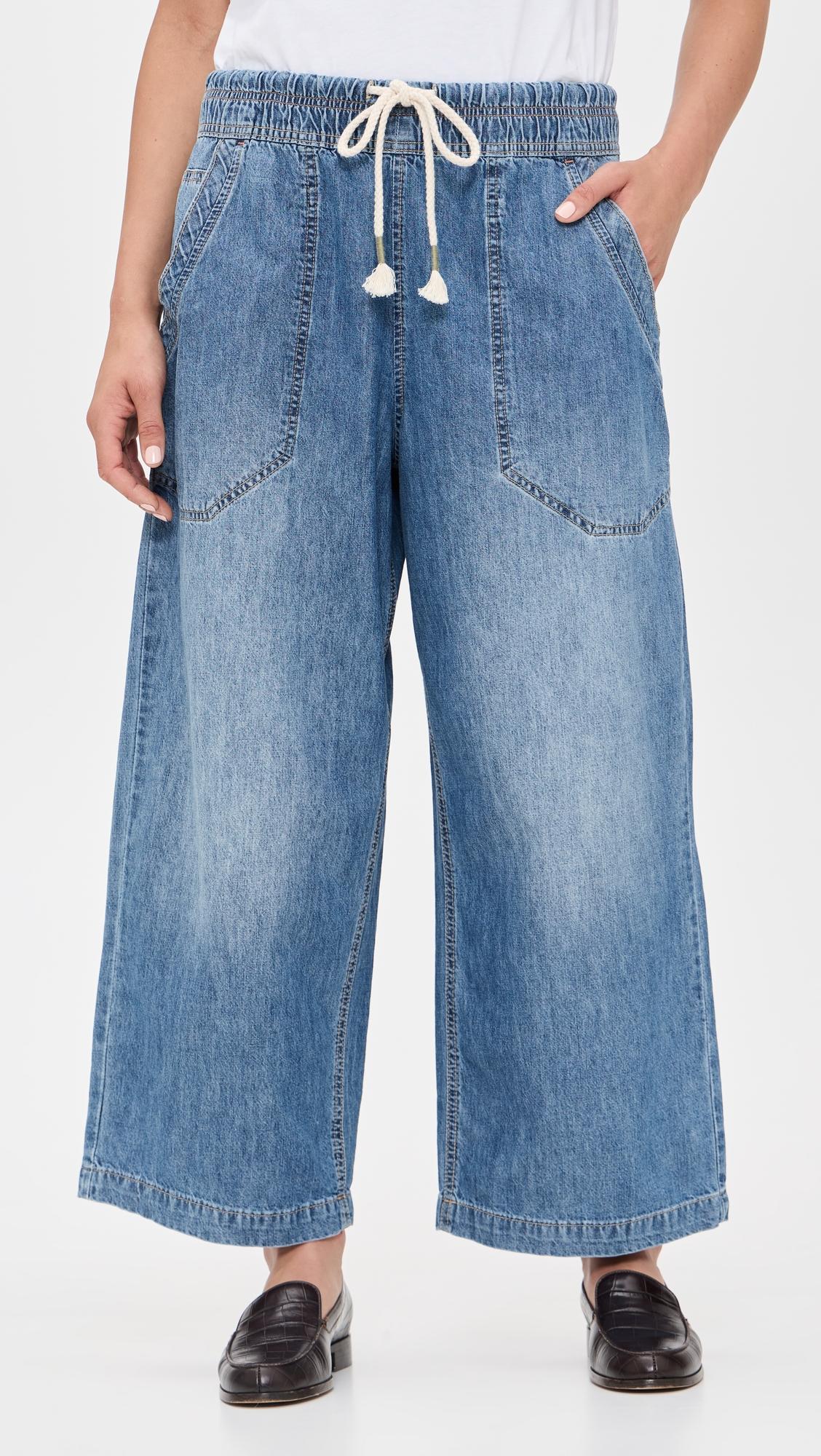 Easy Peasy Pull On Jeans by FREE PEOPLE
