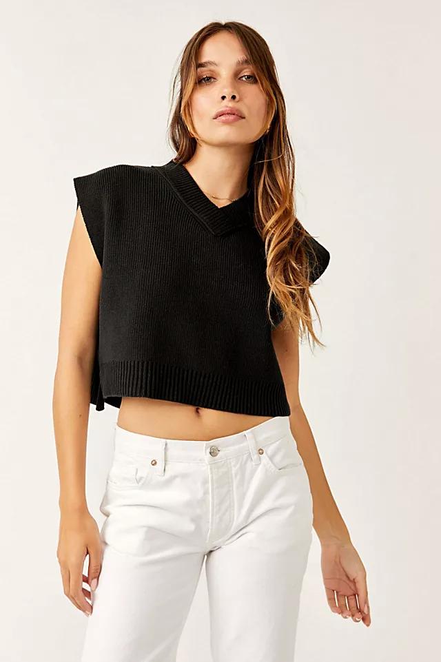Easy Street Sweater Vest by FREE PEOPLE