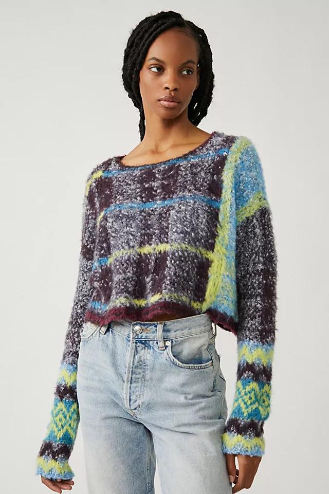 Emerson Fuzzy Pullover by FREE PEOPLE