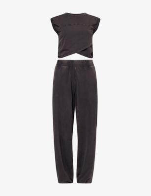 FP Movement Hot Shot Crossover Cotton-Jersey Set by FREE PEOPLE