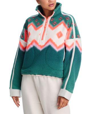 FP Movement Printed Mountain High Fleece by FREE PEOPLE FP Movement Printed Mountain High Fleece by FREE PEOPLE