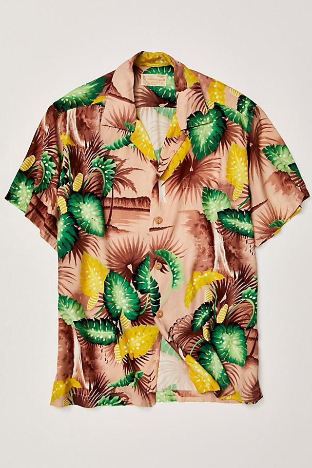 FP Vintage Sand Fauna Shirt by FREE PEOPLE