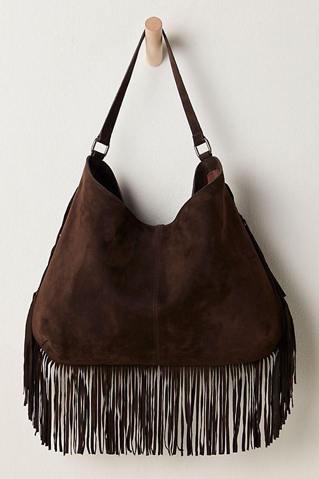 Finn Fringe Shoulder Bag by FREE PEOPLE