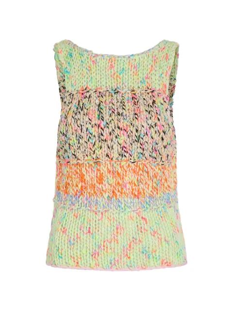 Flea Market chunky-knit sleeveless sweater by FREE PEOPLE