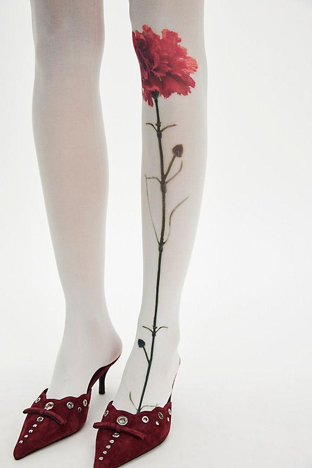 Flower Tights by FREE PEOPLE