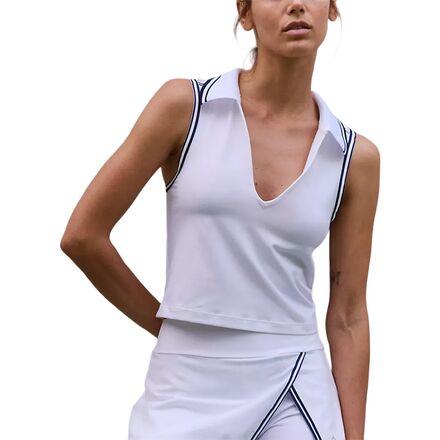 Forehand Polo Top by FREE PEOPLE