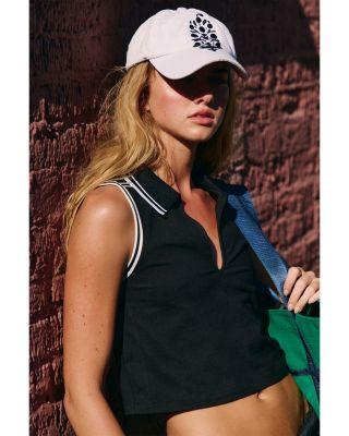 Forehand Polo Top by FREE PEOPLE