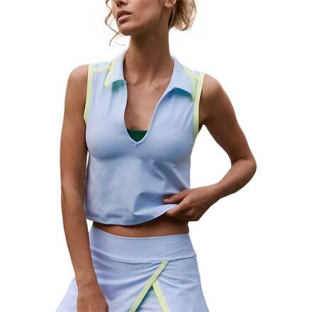 Forehand Polo Top by FREE PEOPLE