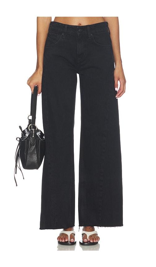 Free People Alter Ego Boyfriend Jean in Black by FREE PEOPLE