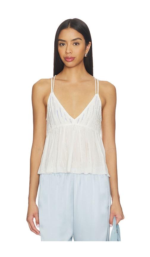 Free People Ariel Cami in White by FREE PEOPLE